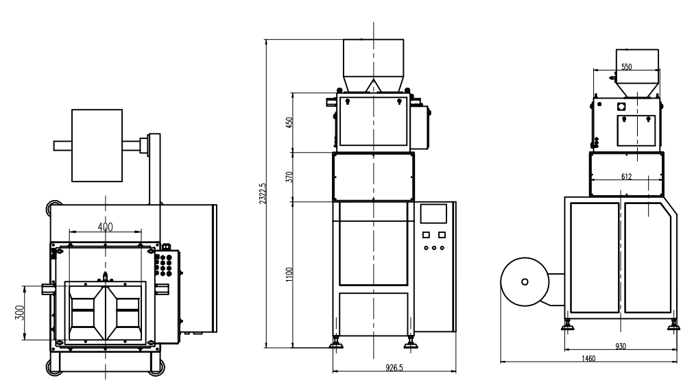 Prompt AutoPack Pro Machine Dimension